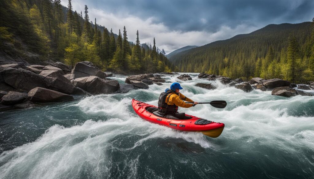 Durable Whitewater Inflatable Kayak