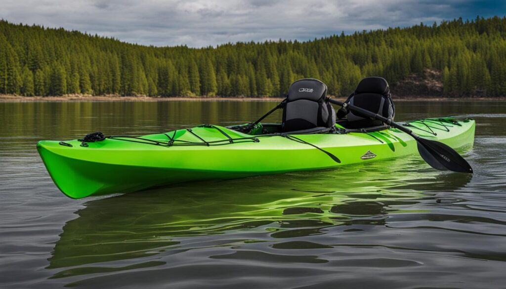 Sturdy kayak for large individuals