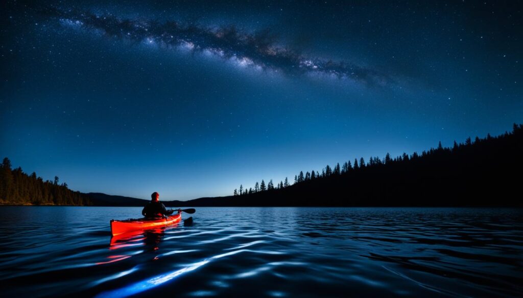 night kayaking safety